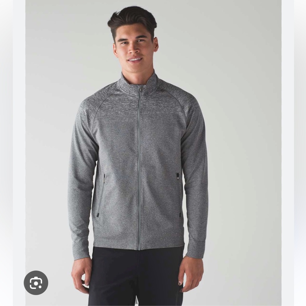 Lululemon Men’s Pulse Jacket Full Zip Heathered